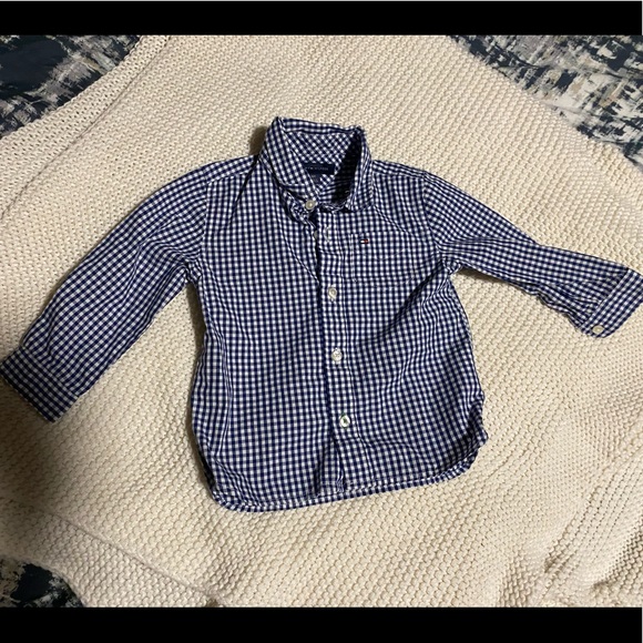 Baby Tommy Hilfiger Plaid Shirt - Picture 1 of 2